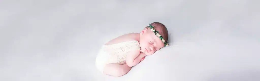 What'S The Best Age For Newborn Photography? Ask Amika. Beautiful Newborn Sleeping.